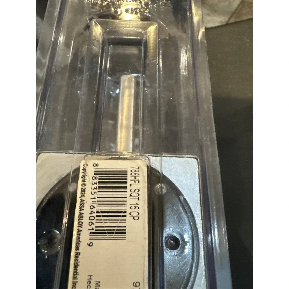 Kwikset Square Satin Nickel Half-Dummy PULL ONLY Door‎ Handle 788HFL SQT 15 CP